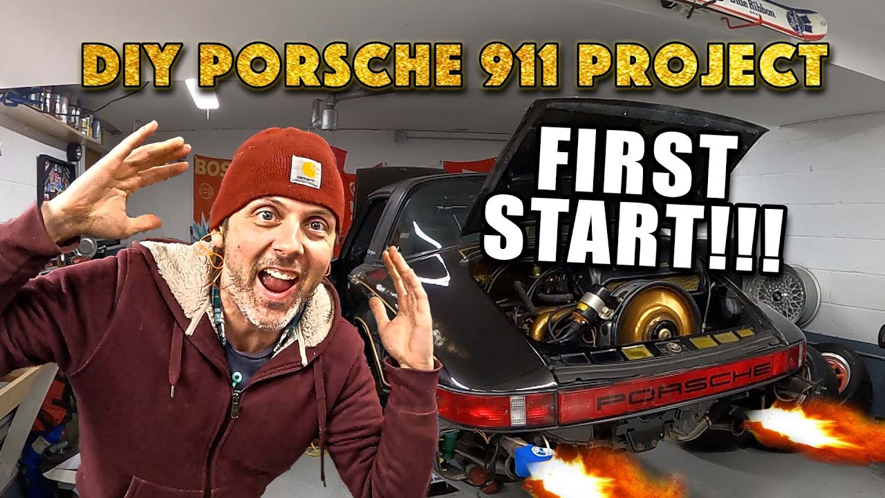 FIRST START! Aircooled Porsche 911 Budget Build!