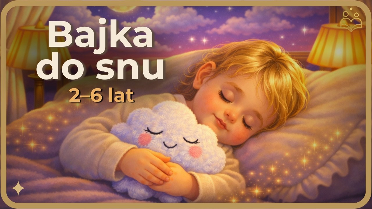 Spokojna bajka o Chmurce do snu | wyciszenie dla dzieci 2–6 lat | Bajka na dobranoc