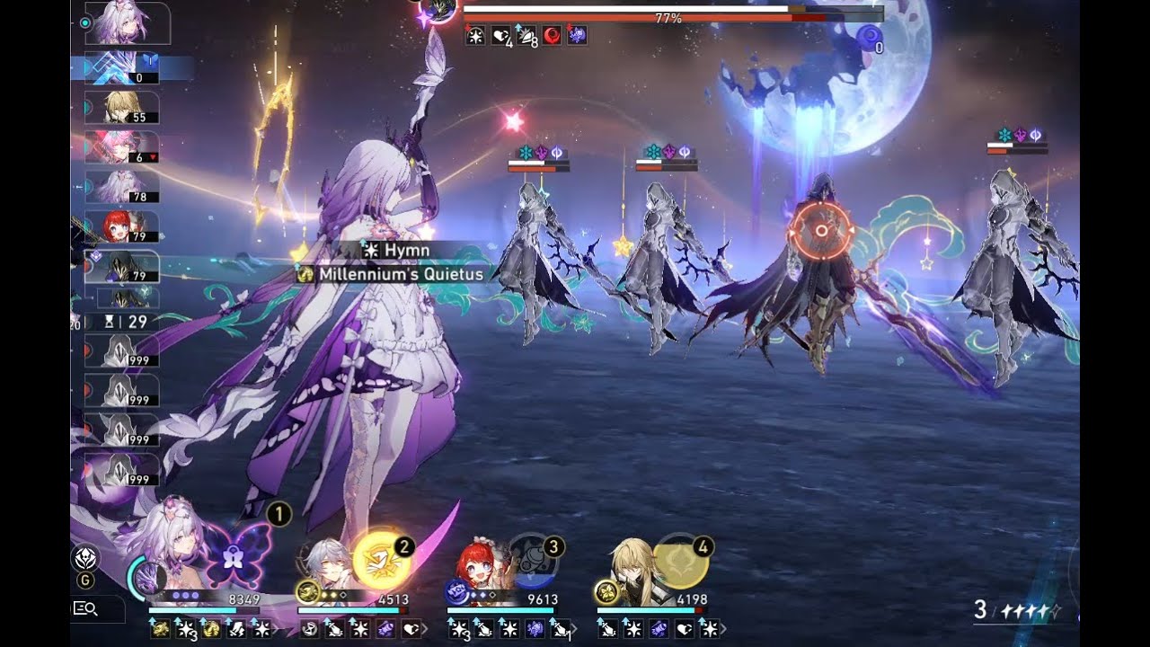 E2 Castorice E1 Sunday -1 spd rotation - 0 cycle Flame Reaver MOC12 v3.1