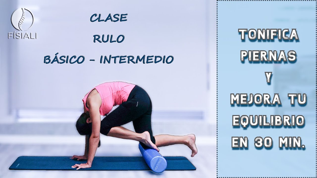 Pilates con Alicia - Clase Rulo Nivel Básico Intermedio