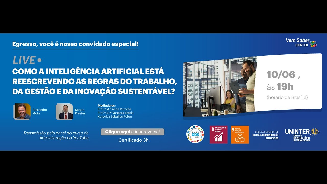 Como a IA está reescrevendo as regras do trabalho, da gestão e da inovação sustentável?