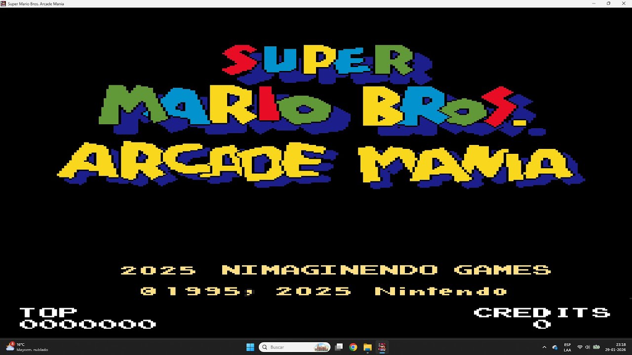 Super Mario Bros Arcade Mania