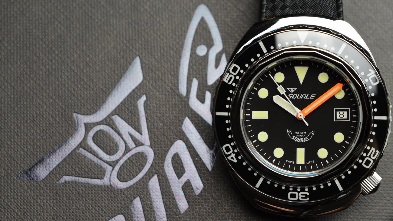 Closer Look: At The New Squale 101 Atmos Black Heritage