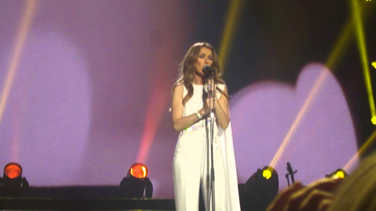 Céline Dion - Water and a flame - Live à Bercy (30/11/13)