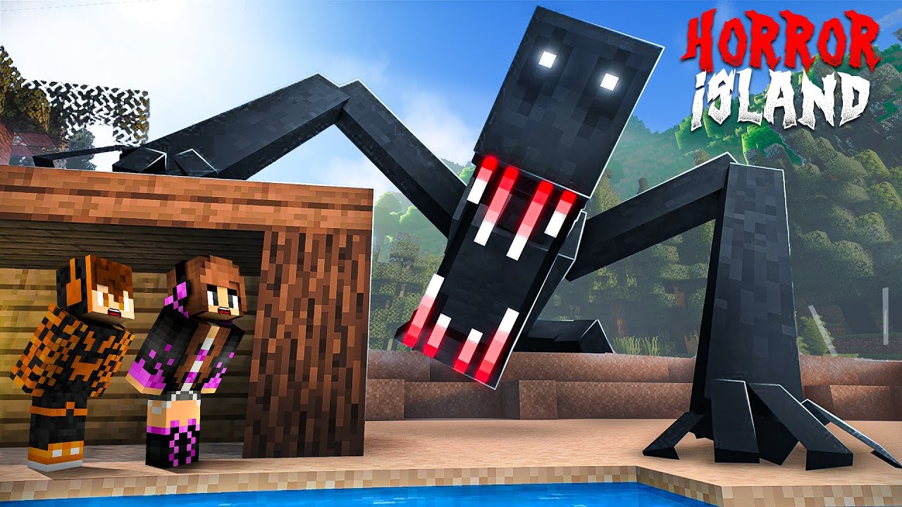 HAUNTED ISLAND vs Scary Entities in Minecraft!