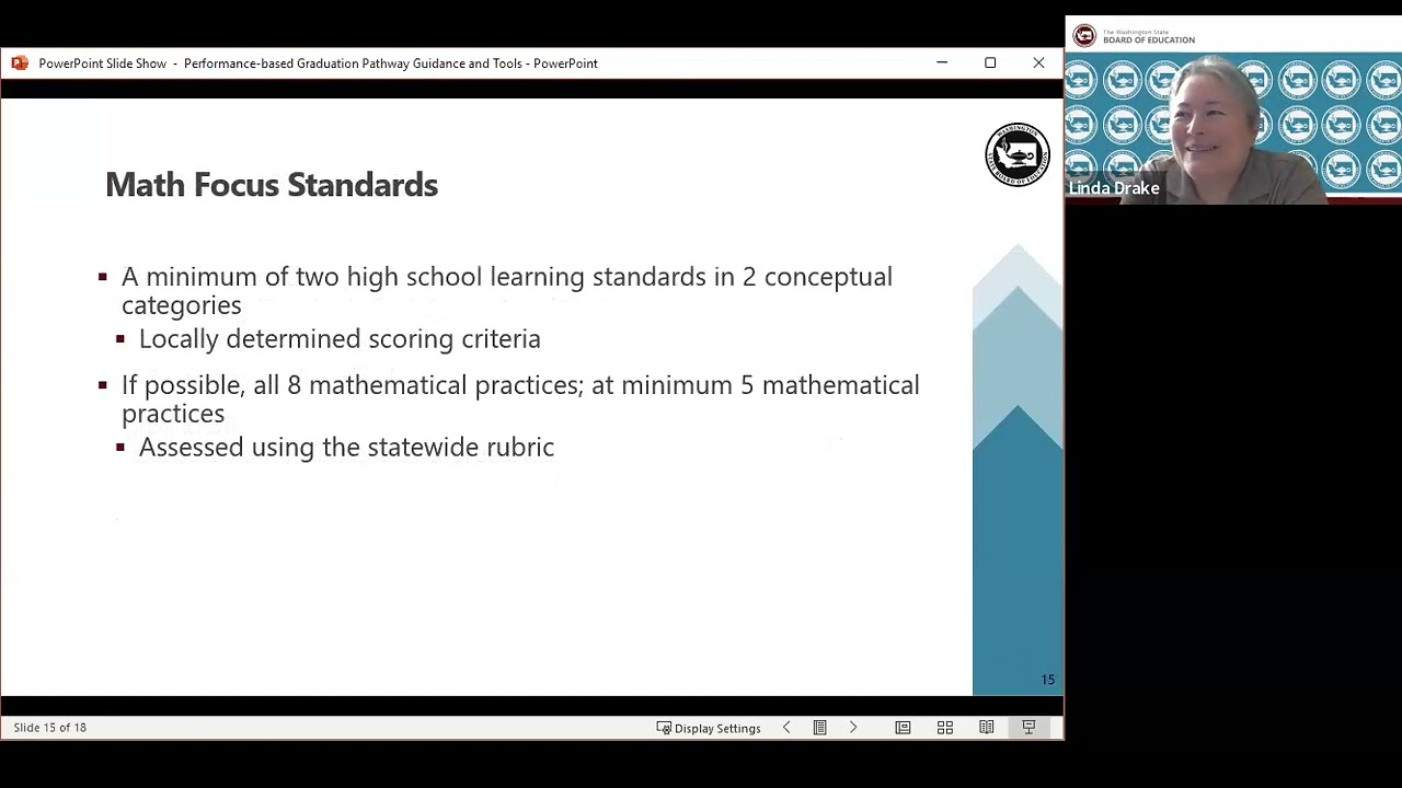 Performance-based Pathway webinar