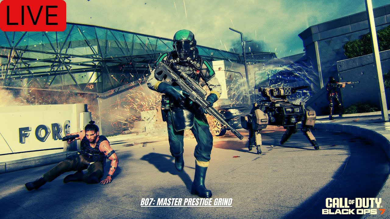 BLACK OPS 7 LIVE! Grinding to master prestige
