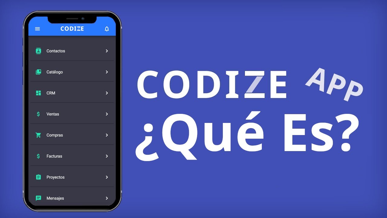 &iquest;Qu&eacute; es Codize? - App conectada a Odoo