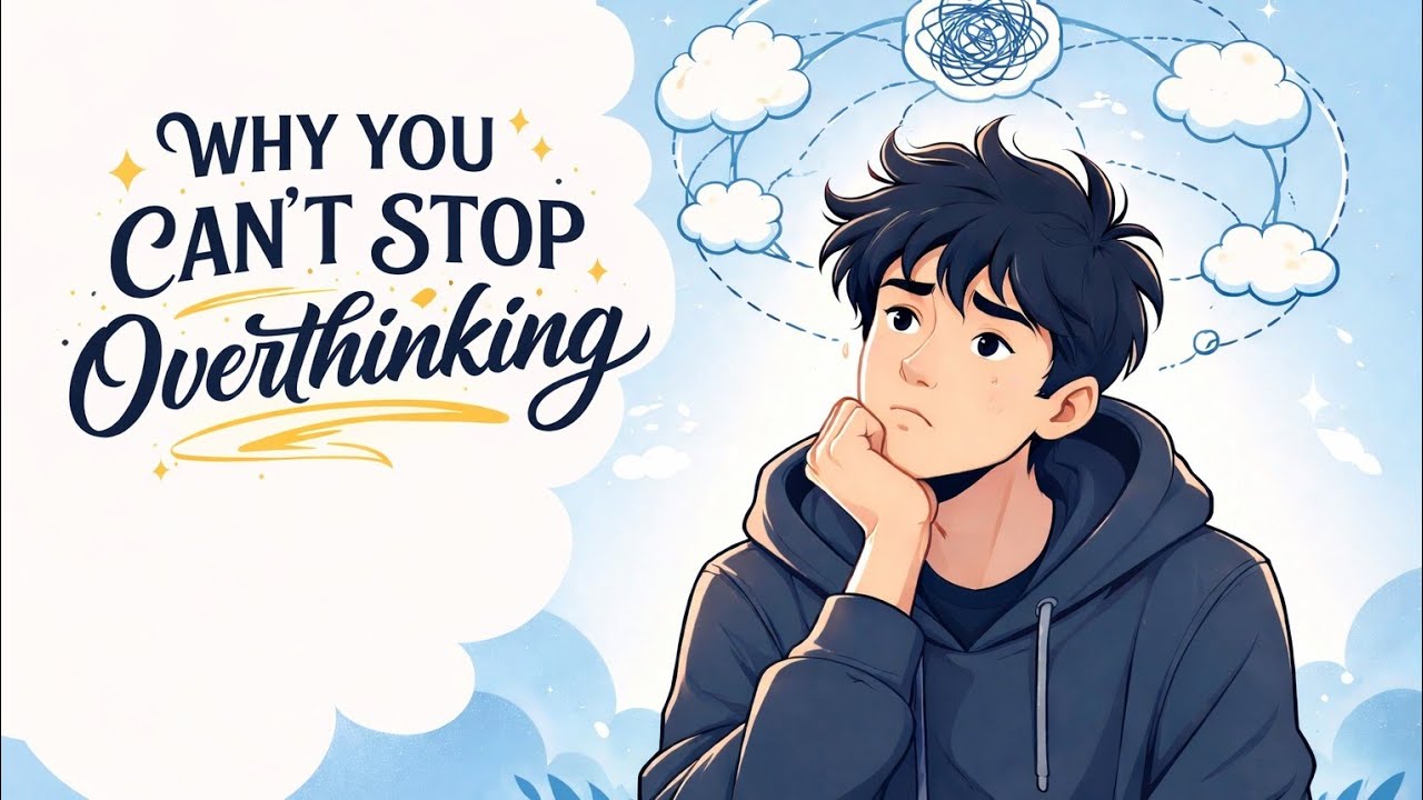 What Actually Happens in the Brain When You Can't Stop Overthinking