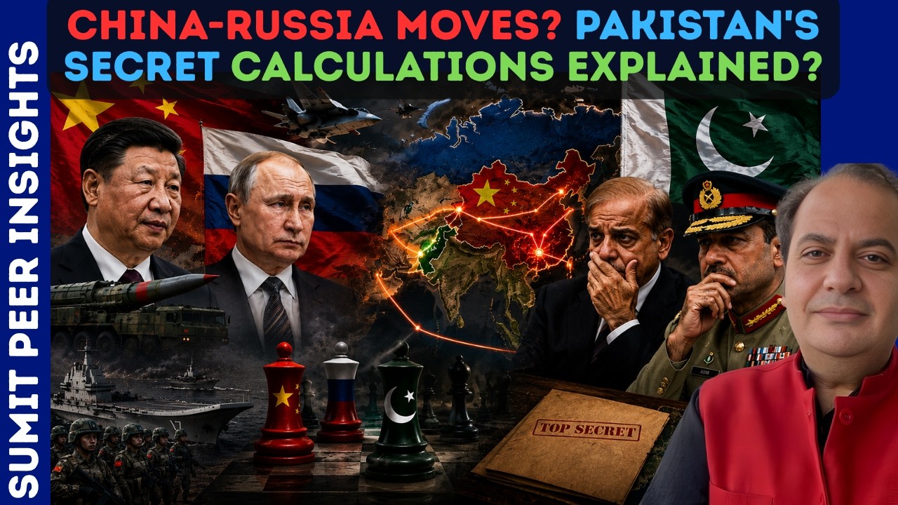 China-Russia Moves? Pakistan's Secret Calculations Explained? || SUMIT PEER