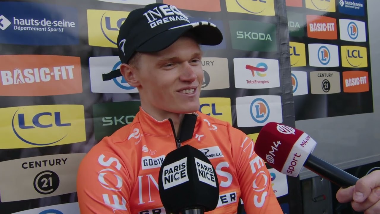 Oscar Onley - Interview at the finish - Stage 3 - Paris-Nice 2026