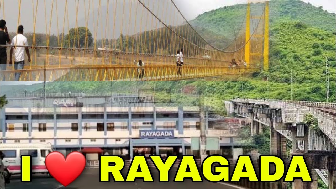 Rayagada Railways //Station 🚉 Busstand// All#Beutifull# Aries#East Cost #Railway Station# Rayagada