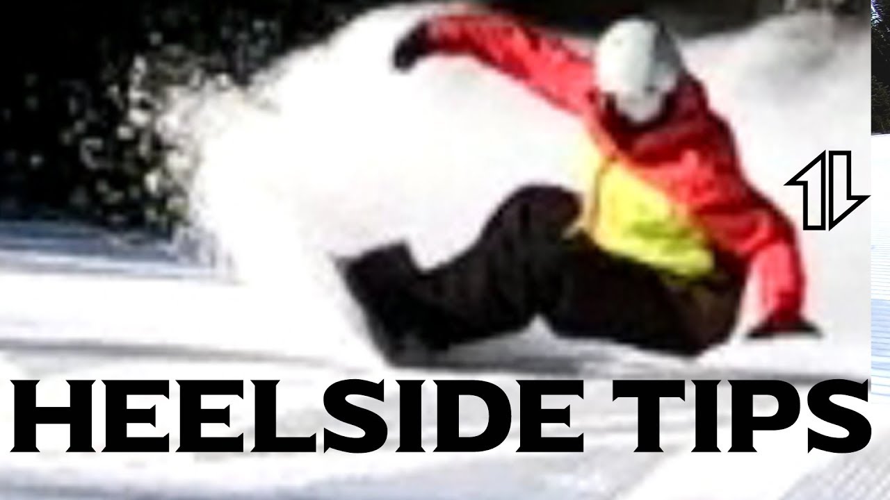 Snowboard Turns: DEEP HEELSIDE Carving Tips