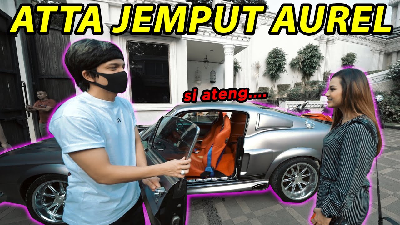 ATTA Jemput AUREL NAIK MOBIL NIKAHAN