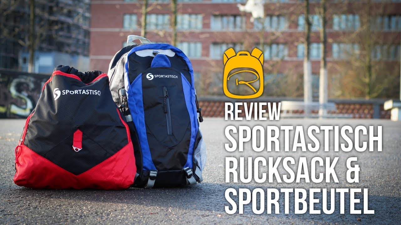 Sportastisch Rucksack und Turnbeutel REVIEW auf Deutsch