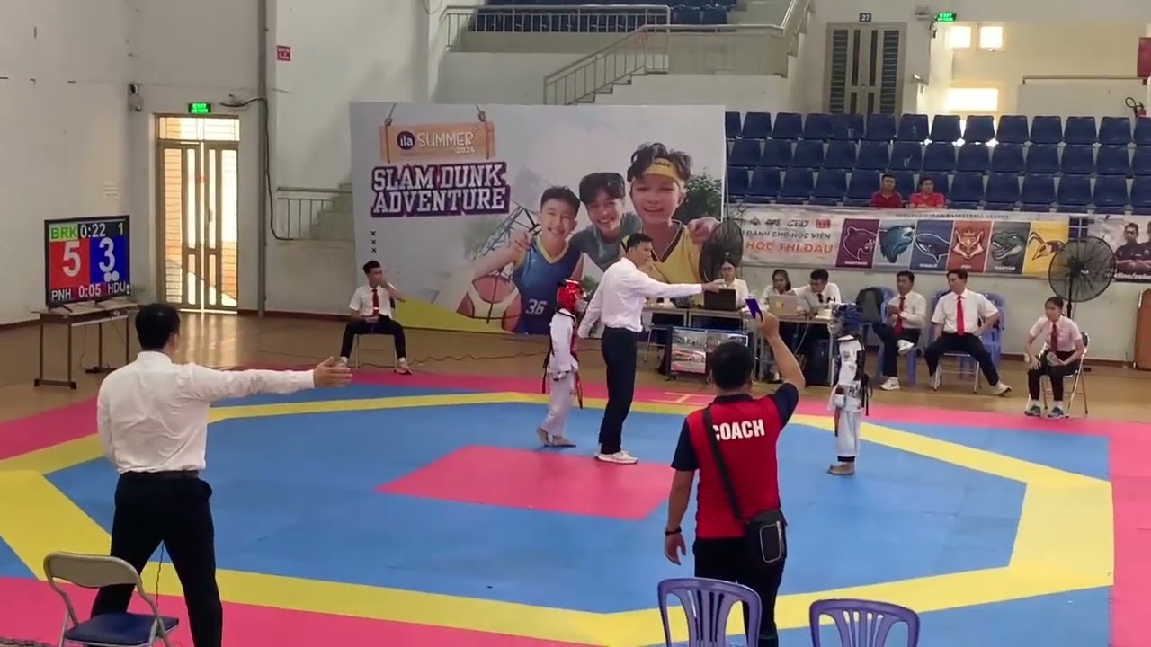 Nguyễn Nhật Kim Anh 🥈24kg nữ. Taekwondo Hồng Đức. Giải Taekwondo Trẻ Tphcm Năm 2024.