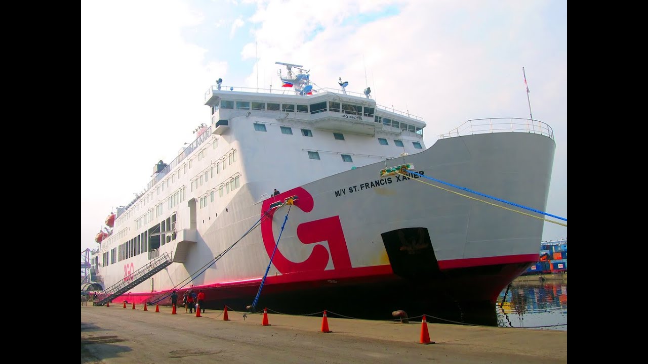 2go shipping lines Cabin accomodation St Francis Xavier