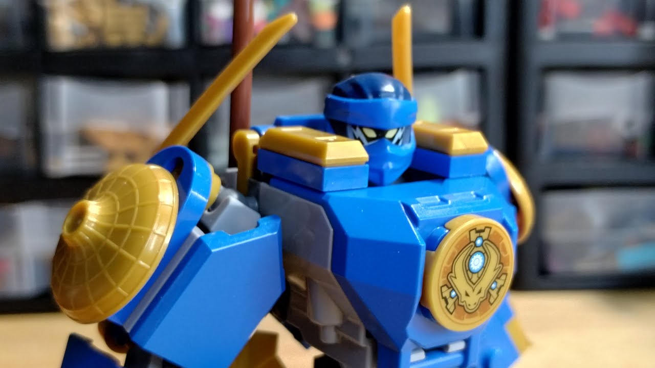 Lego Ninjago Jay Mech Mod full build tutorial