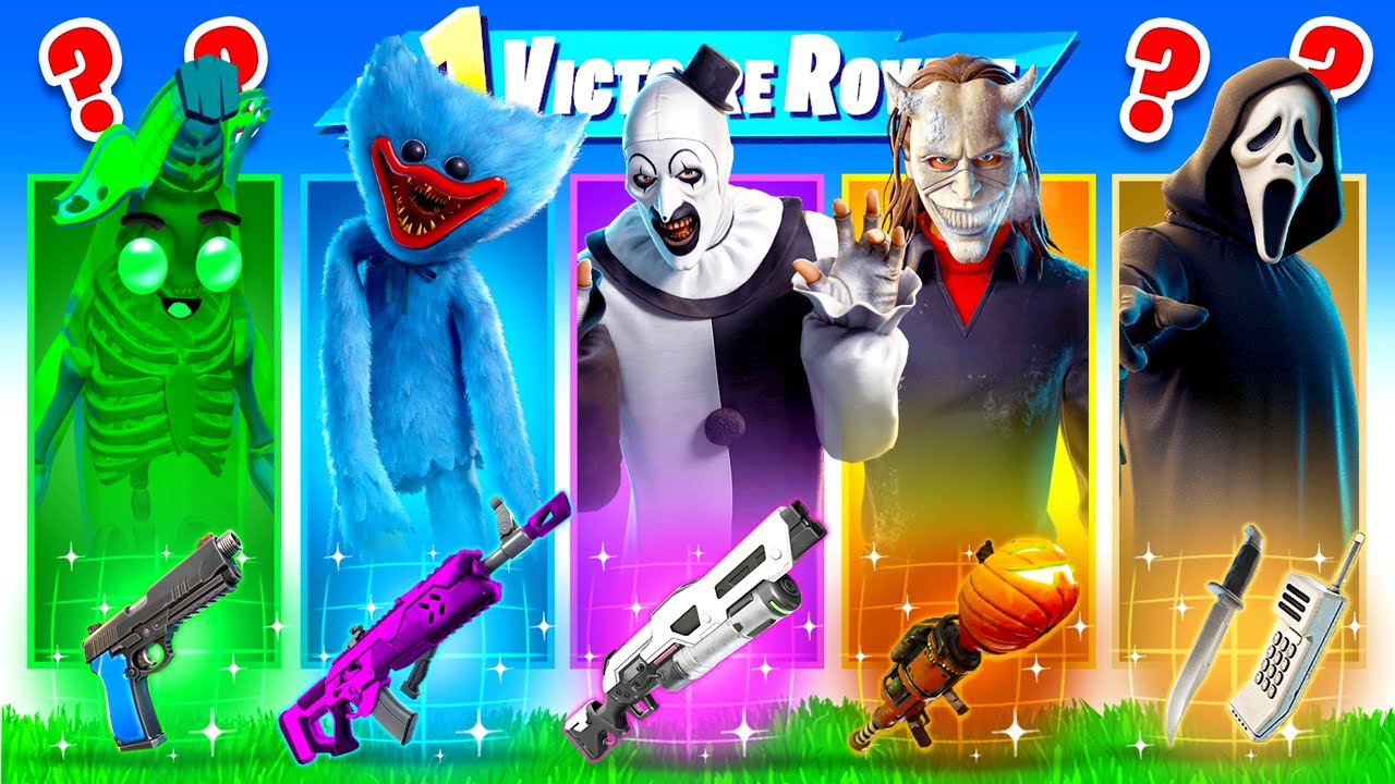 SKIN Halloween ALÉATOIRE CHALLENGE !