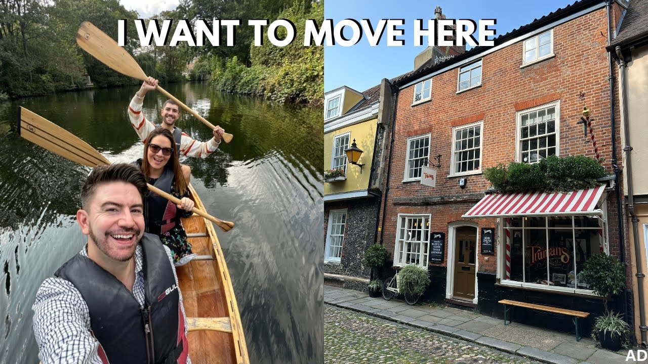 I WANT TO LIVE HERE | 48 HOURS IN NORWICH | VLOG WITH MR CARRINGTON AND KATE MCCABE