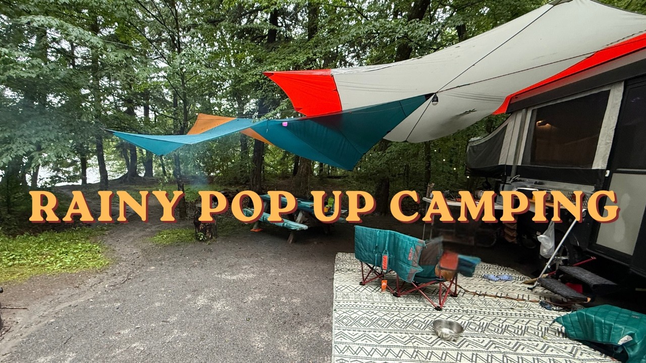 Off Grid Camping in the Adirondacks | Rainy Days & Lake Life
