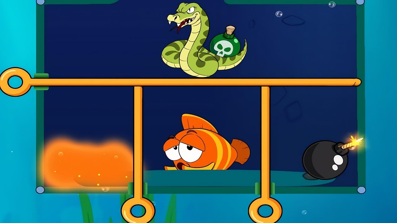 Save the Fish | Pull The Pin |Fish Rescue Game 2026| iOS Android Gameplay | Part 24 level 520 To 550