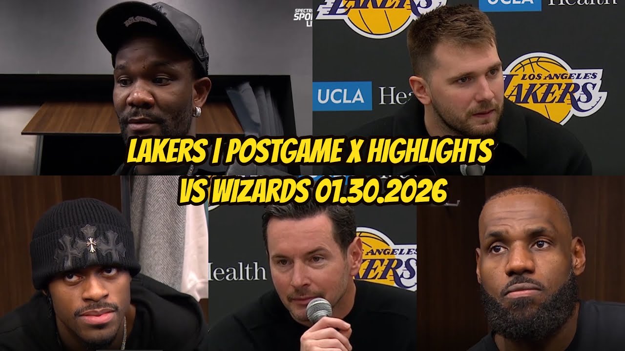 Lakers vs Wizards | Postgame Interviews x Highlights: January 30, 2026