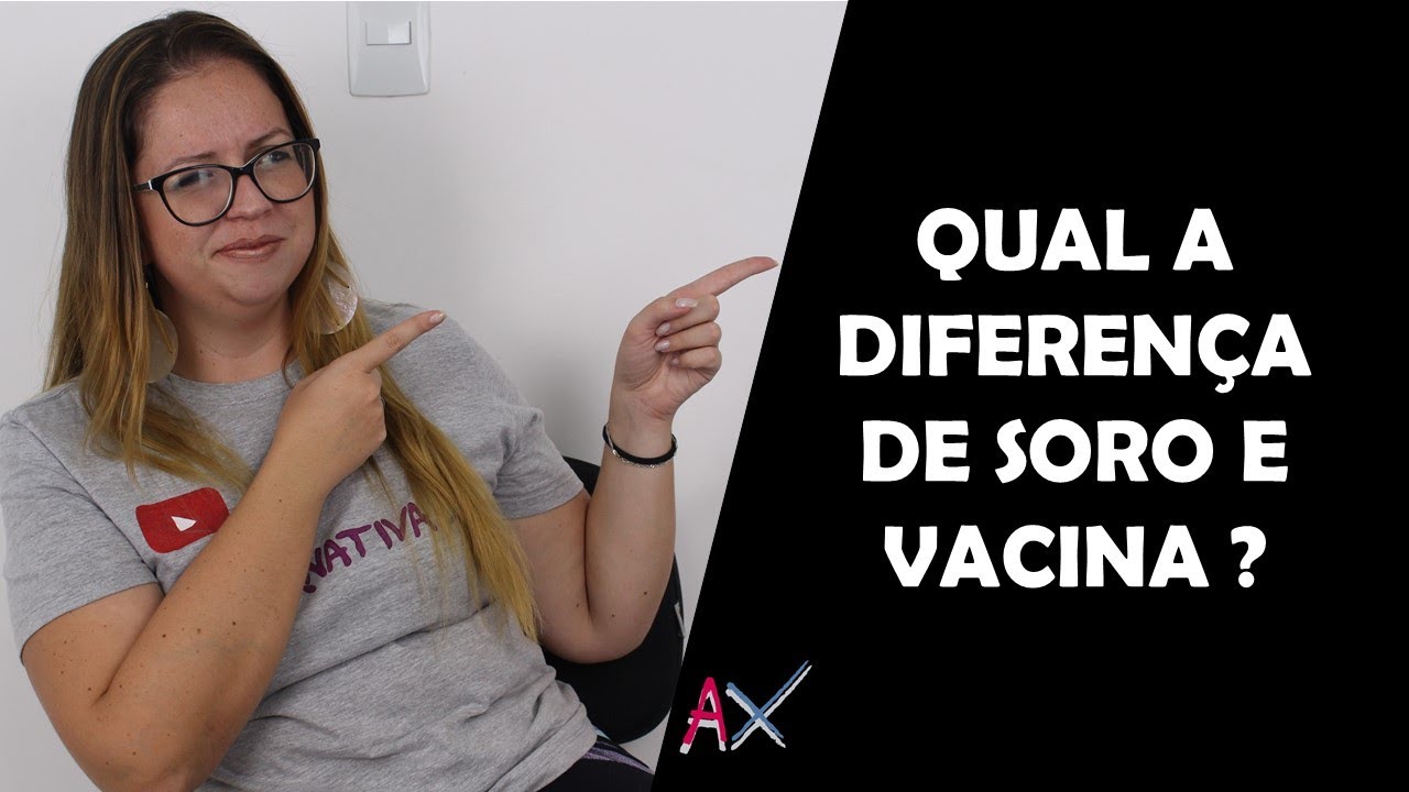 QUAL A DIFEREN&Ccedil;A ENTRE SORO E VACINA?