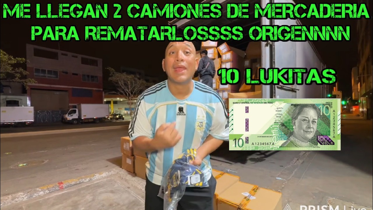 ME LLEGAN 2 CAMIONES REPLETOS DE MERCADERIA ORIGINAL PARA REMATE #fritzsport #tioyolu #tiayolu #cuev