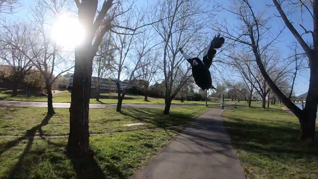 Helmet-Cam Captures Magpie Attacking Aussie Biker