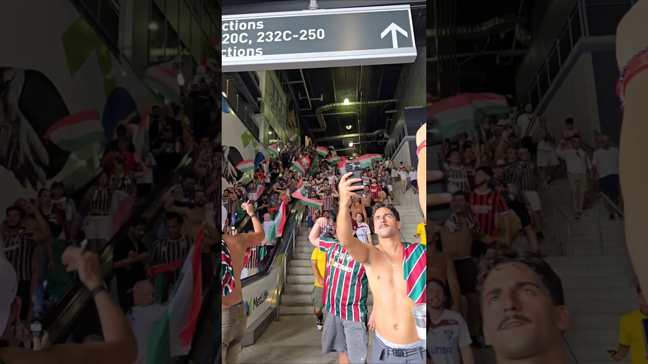 🎶 Zacznie grać Fluminense, oszaleję. Nic mnie nie interesuje. 🎶