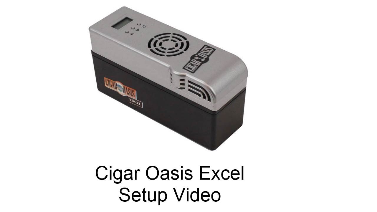 Cigar Oasis Excel: Setup Video