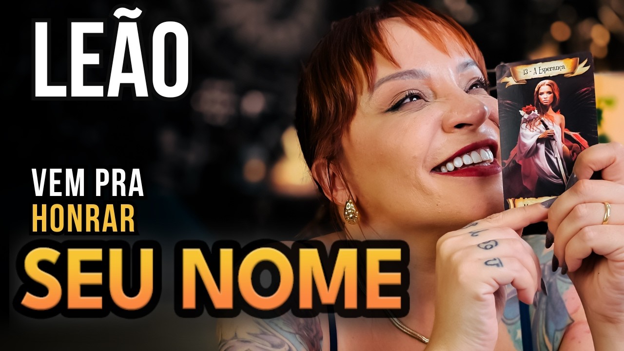 LEÃO  ISSO PRECISA TE ENCONTRAR ANTES DO FINAL DE MARÇO! MUDA SUA ROTA E DEVOLVE O QUE VOCÊ PERDEU!
