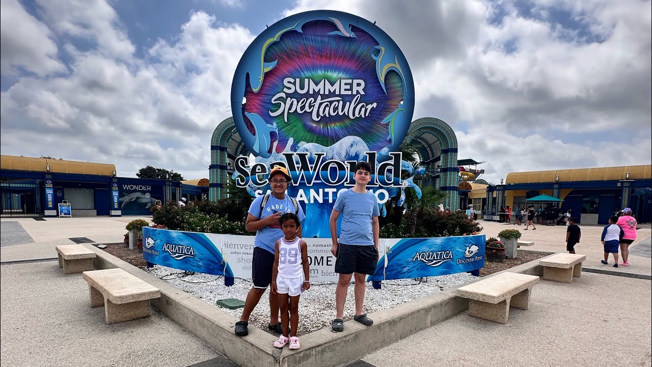 SeaWorld San Antonio/🧜‍♀️🥰🥹La pasamos genial 😀/vlog
