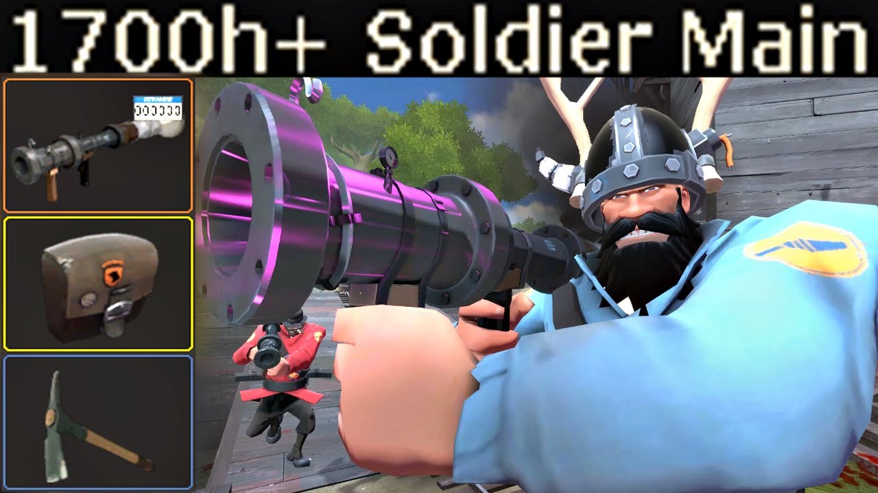 The Beggar's Bazooka is FUN🔸1700h+ Soldier Main Experience (TF2 Gameplay)