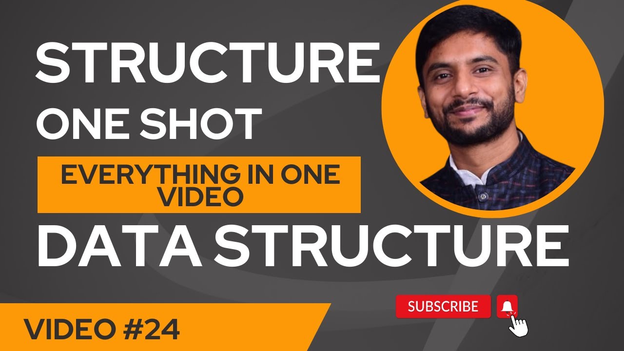 Structure in C | Complete Concept | Data Structure | One Shot | Data Structure