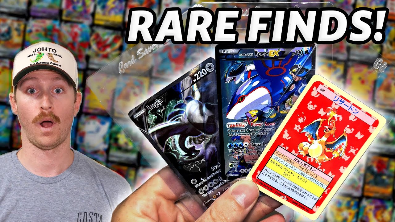Pokémon Card Hunting at Trainer’s Backpack! Finding Vintage Deals!