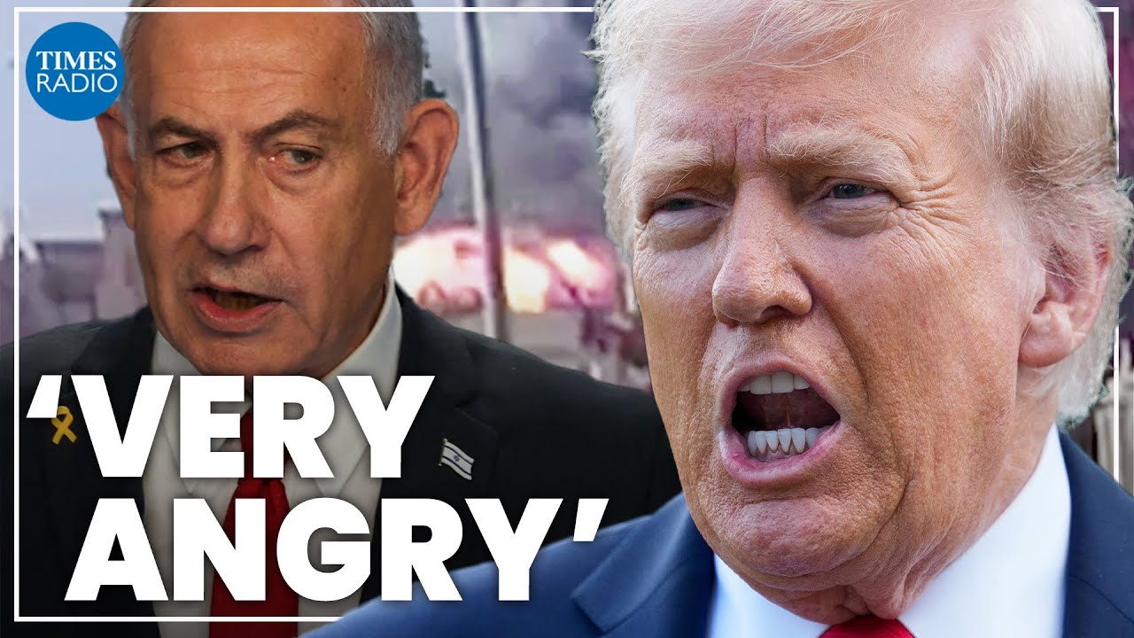 'Very angry' Trump issues warning to Israel after Qatar strike &lsquo;tears&rsquo; relations