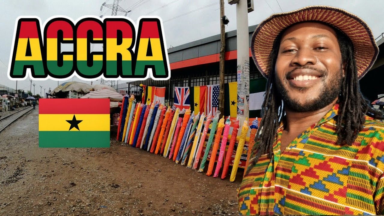 Accra Ghana Rainy Morning Walking Tour 2025 