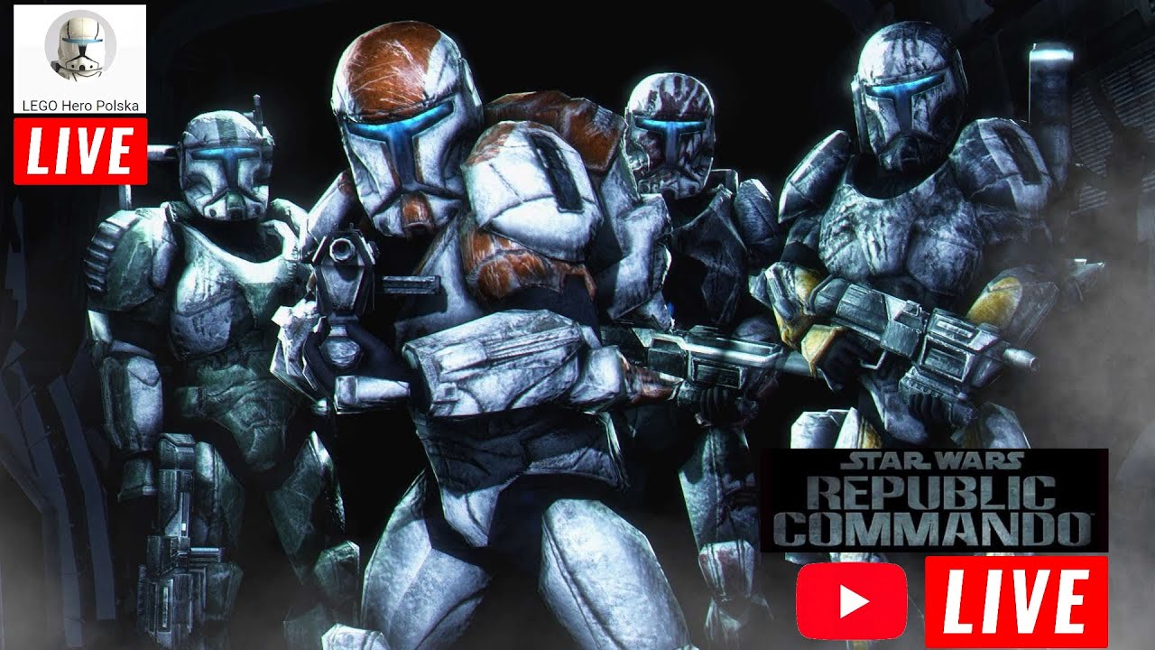 🔴LIVE REPUBLIC COMMANDO - LIVE !!! LEGO HERO POLSKA
