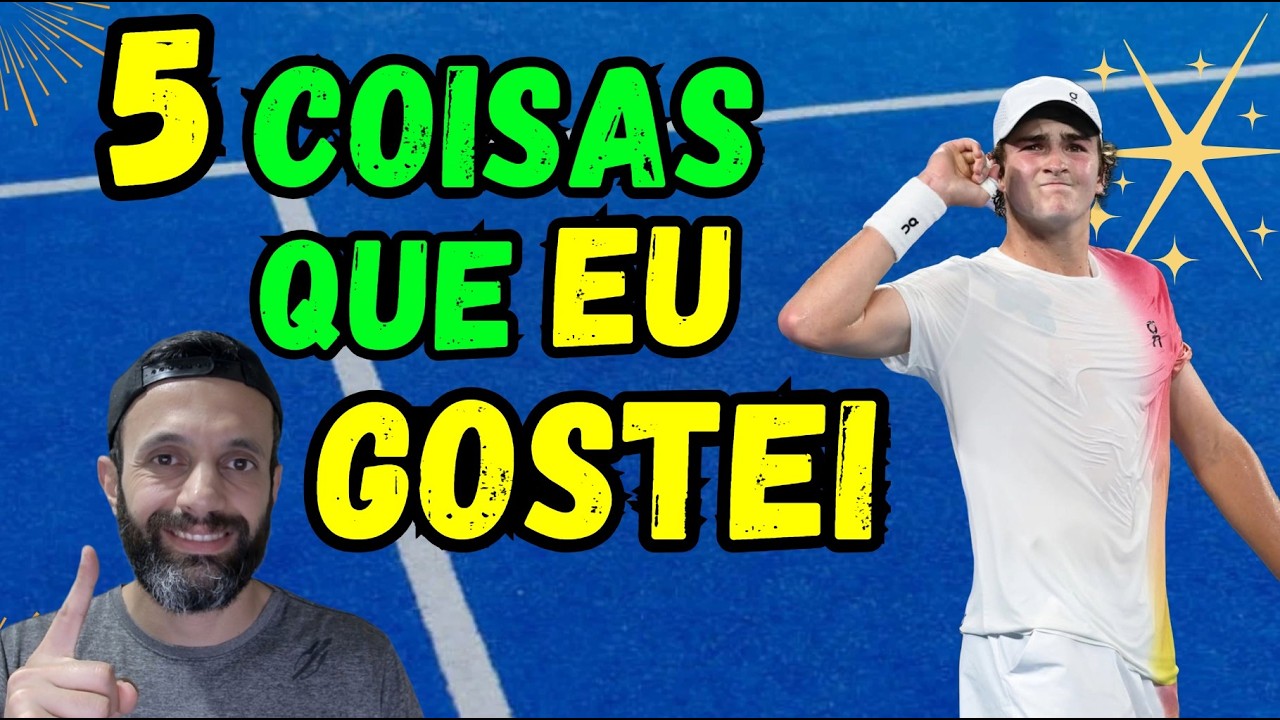 5 coisas na vitória do João Fonseca que me chamaram MUITA atenção