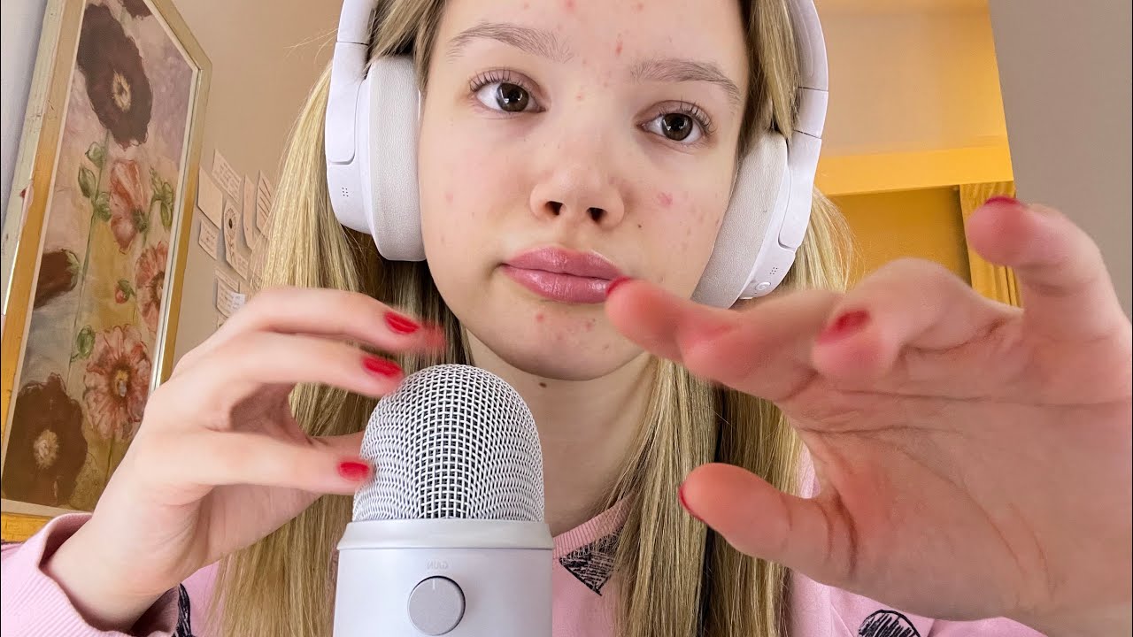 ASMR for relaxation!!🩷😴 trigger assortment - jellyfish, tapping, follow instructions & trigger words