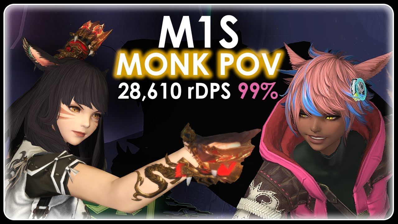M1 Savage (M1S) ~ Monk POV ~ 28,610 rDPS ~ Party Finder Logrun