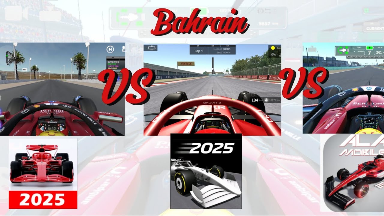 MONOPOSTO VS FX Racer VS ALA MOBILE ( BAHRAIN GRAND PRIX)#formula1#gaming