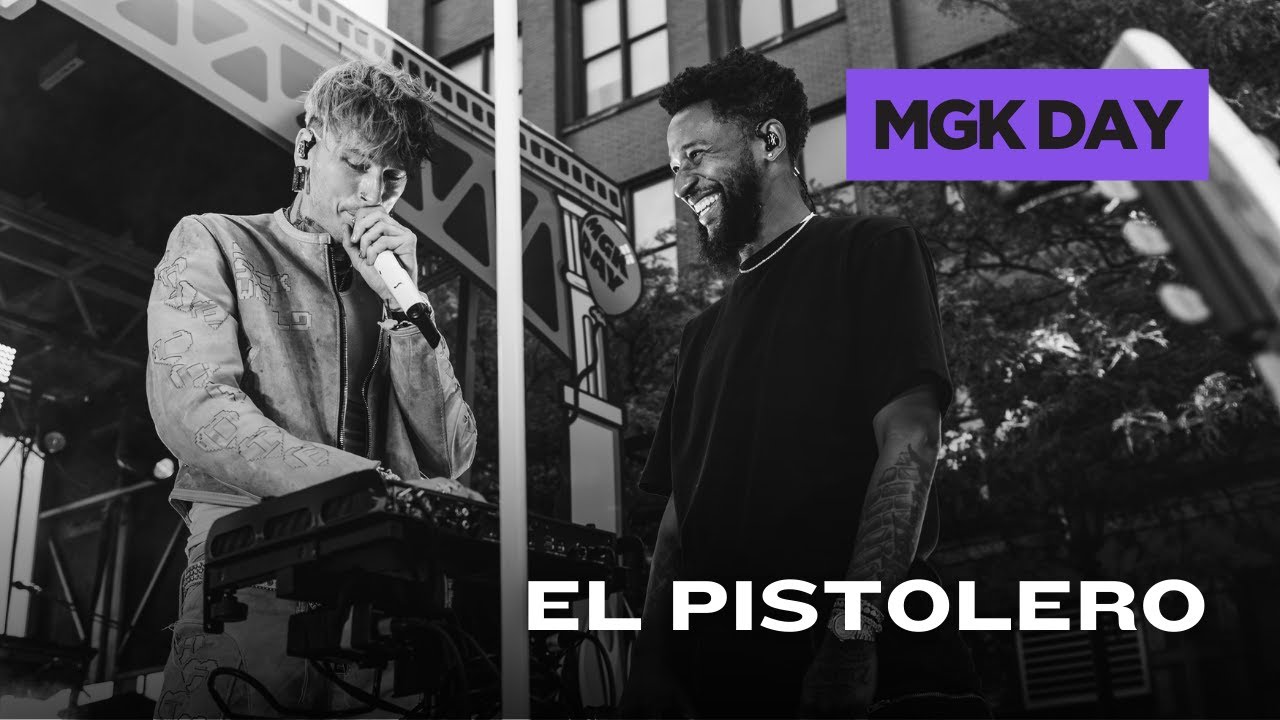 mgk performs his latest rap song El Pistolero (LIVE) at MGK DAY 2024