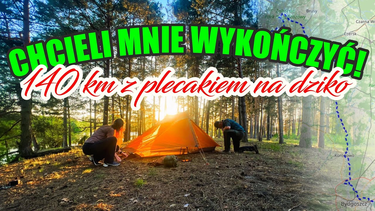 Szlak Brdy: 3 plecaki, 6 dni, 5 biwaków na dziko i 140 km 