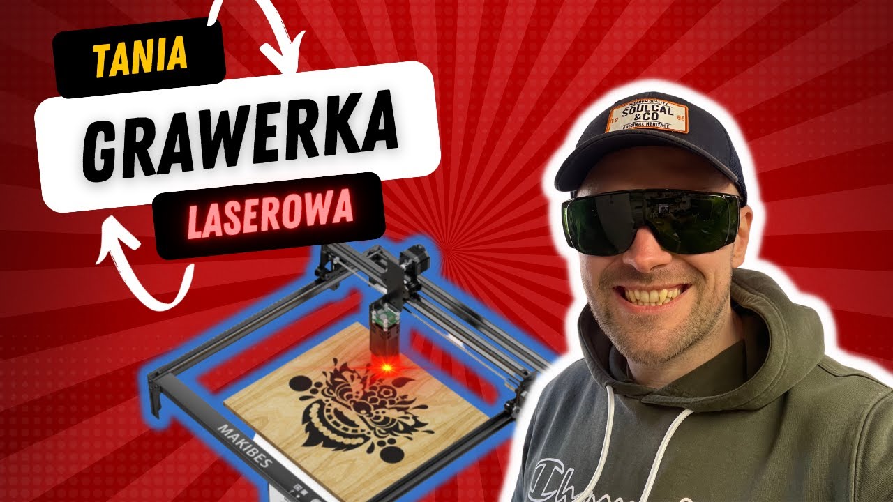 DIY albo umrzyj próbując - testuje Makibes X1, najtańszą grawerkę laserową na Polskim rynku!