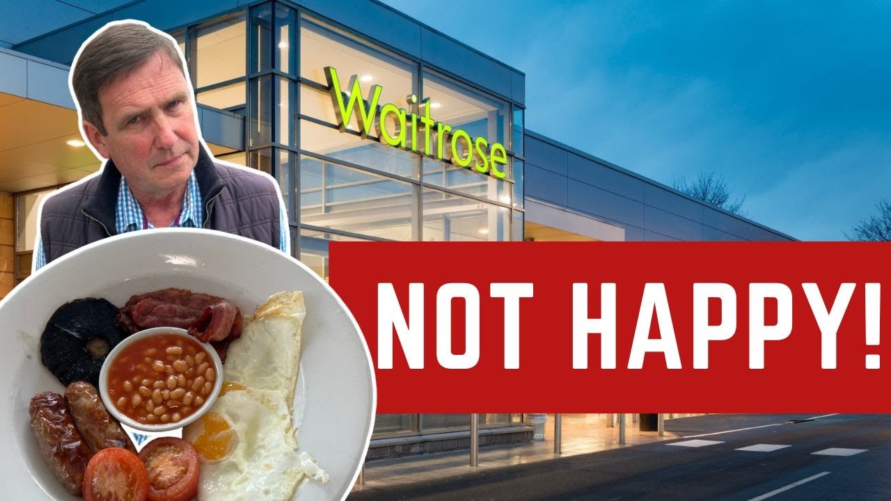 I Review WAITROSE CAFE - NOT HAPPY!