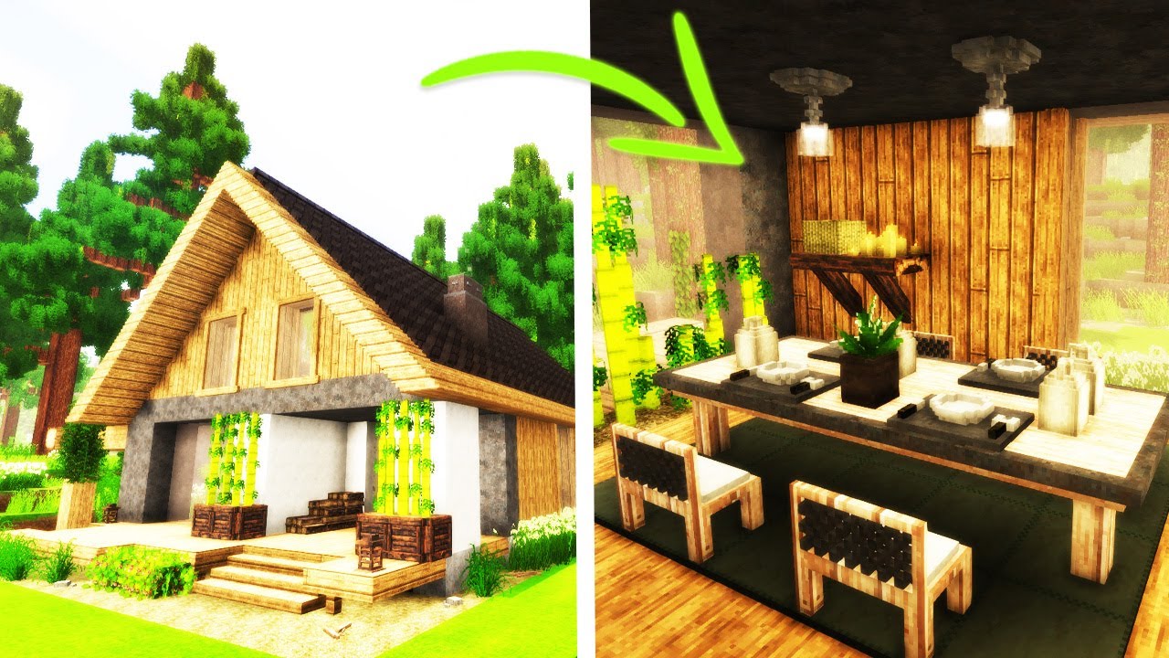 Vintage Story | 🏡 How to Build a Modern Forest House 🌲| INTERIOR