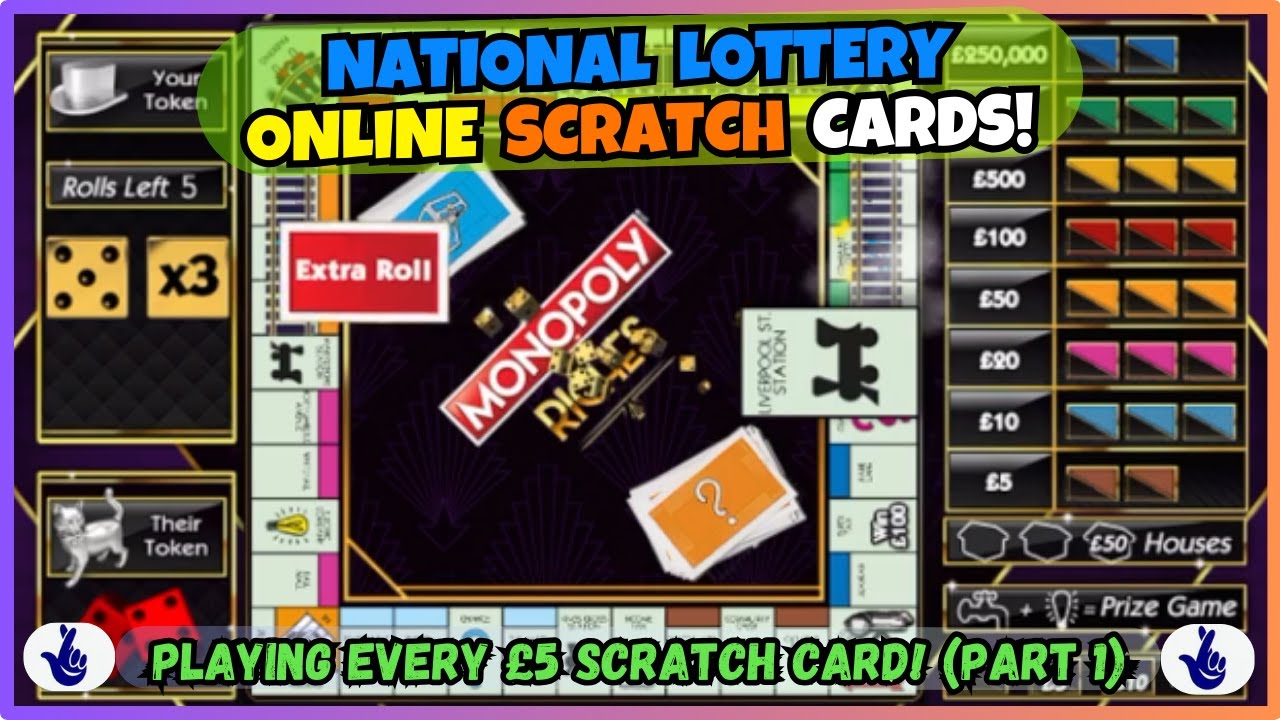 🎉NATIONAL LOTTERY ONLINE SCRATCH CARDS!💥Playing EVERY £5 Scratch Card! 😎 (Part 1 Of 2)